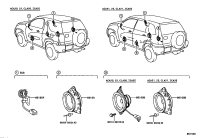 8616042110-SPEAKER ASSY, FRONT NO.1
