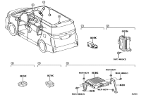 8619046010-ADAPTER ASSY, STEREO JACK, NO.1