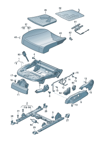 3C0881375AP-Cushion Pay attention to the repair manual