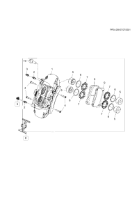 13535096-Spring-fr disc brake return (MP-II)