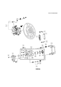 84985812-Sensor, disc brake pad