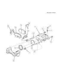 85129514-Kit, front disc brake plate repair (with CCC mark) (incl. 12-15) (without sensor)