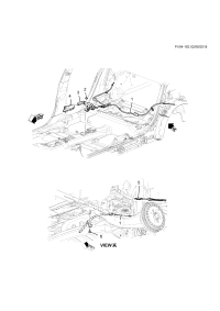 39143063-Cable, parking brake