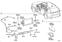 86713YY080-Harness, telephone computer (to transponder)