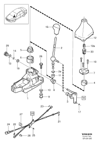 8675643-LEVER ASSY-SEAT BACK FOLDING