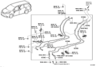 8724508580-HOSE, REAR HEATER WATER OUTLET, C