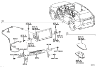 867190R030-Bracket, telephone no.2