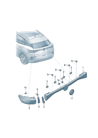 12D945307-LED taillight