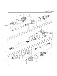 94560845-Shaft (incl 2-11,15), drive