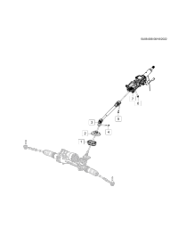 26315116-Shaft, center steering