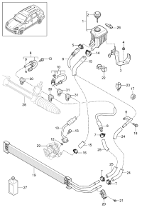 95831421001-Bracket, oil tank