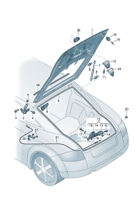 8N8827023D-Cover, rr. hatch