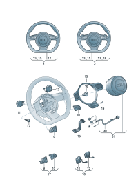8T0419685C3Q7-Label (aluminium alloy)