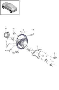 95B959538C-Sw assy No longer use parts here