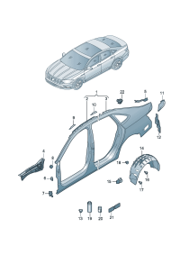17A810395-BRACKET, REINFORCEMENT