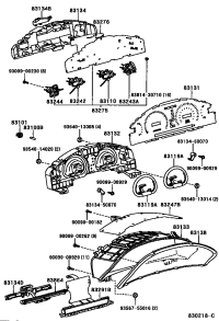 8388150010-TACHOMETER ASSY, ENGINE