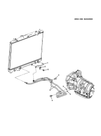 19331385-Hose, oil cooler (incl 5) (AC-DELCO #19331385)