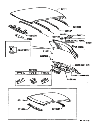 6481050060-GLASS, BACK WINDOW