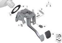 35002283225-Transmission, pedal dual clutch