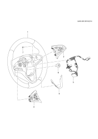 84465485-Switch assy-cruise