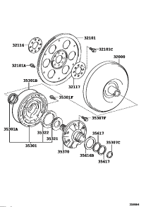 3503532030-BODY SUB-ASSY, FRONT OIL PUMP