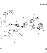 23436797-Switch, turn signal (AC-DELCO #23436797)