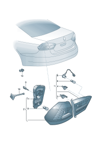 18D945093A-Taillight Lamp (LED)