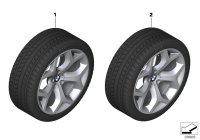 36110416159-Complete wheel winter light alloy