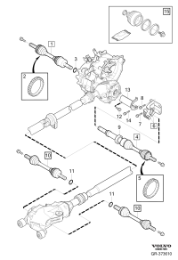 36051044-Shaft, replace, lh