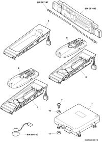 3W0035385AR-Control unit, for telephones, telematics