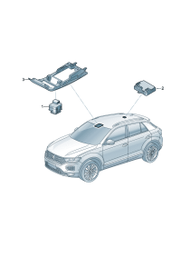 3ED959620EDK-Roller shade Button