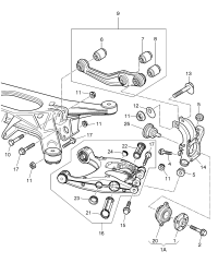 3W7505435-Housing Wheel hub