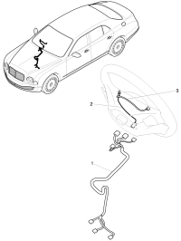 3Y1972072C-Harness, steering column D-25.07.2011