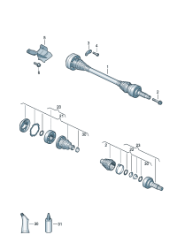 3D0501713B-FOOTREST ASSY