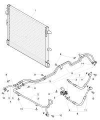 3Y0317331A-Pipe-oil pressure F 3Y-B-015 747 F ZH-B-015 747