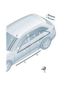 8W9853969MX3-Cover, door (cold ash)