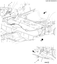 95462134-Lever, parking brake (20120221 front use) (including 4,6, 7-10,12) (black)