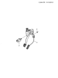 95368629-Switch, stop lamp