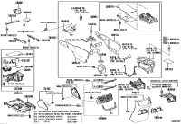 5891033490E7-BOX ASSY, CONSOLE, REAR