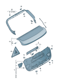 8V4867979G4PK-Garnish, rr. hatch D -19.02.2018 (ghost (black))