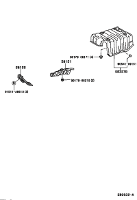 5832751010-INSULATOR, MAIN MUFFLER HEAT
