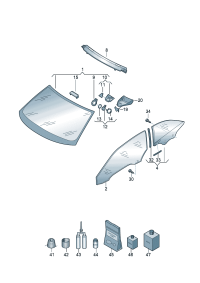 8W7845099FNVB-Window, windshield D -24.10.2022 (unpretreated)