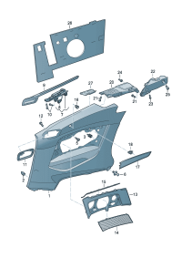 8W78597616PS-Rack (ghost (black))