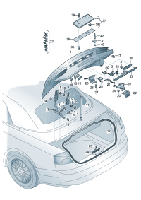 8W7827025-Cover, rr. hatch