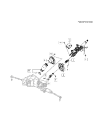 84630517-COLUMN ASSY-STEERING