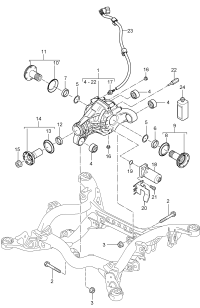 95533202001-Gear, reduction Ready to install Diff auto lock Power-driven    I = 4,1
