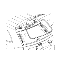 55399181AC-Weatherstrip lifter glass