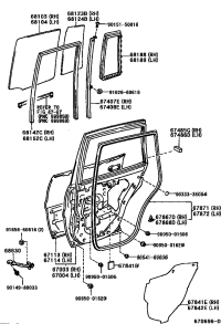 6787142010-WEATHERSTRIP, RR