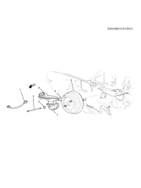 96863714-Hose, brake booster vacuum