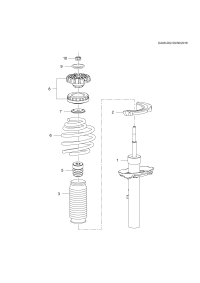 84442300-Strut-fr susp